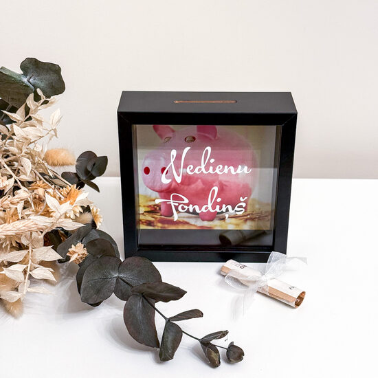 Koka krājkase "Nedienu fondiņš" MNF2