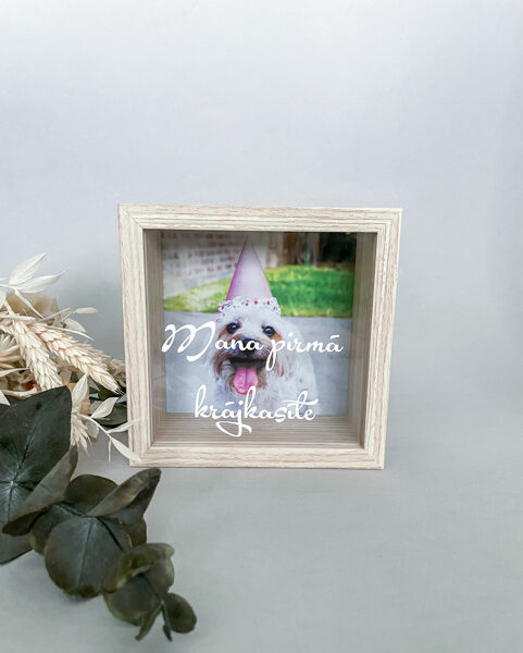 Koka krājkase "Mana pirmā krājkasīte - suns" KMPKS1