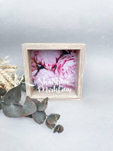 Koka krājkase "Skaistiem mirkļiem!" KSM2